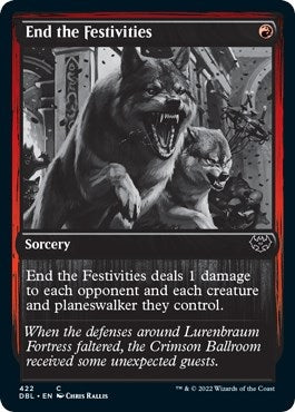 End the Festivities (422) (Innistrad: Double Feature)