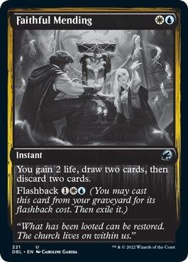 Faithful Mending (221) (Innistrad: Double Feature)