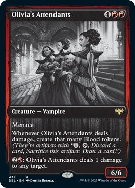 Olivia's Attendants (439) (Innistrad: Double Feature)