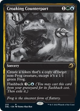 Croaking Counterpart (215) (Innistrad: Double Feature)