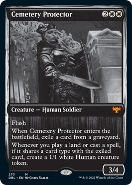 Cemetery Protector (273) (Innistrad: Double Feature)