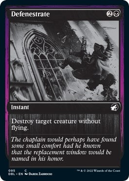 Defenestrate (95) (Innistrad: Double Feature)