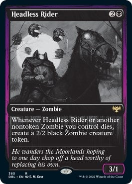 Headless Rider (385) (Innistrad: Double Feature)