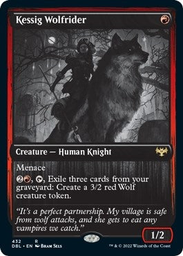 Kessig Wolfrider (432) (Innistrad: Double Feature)