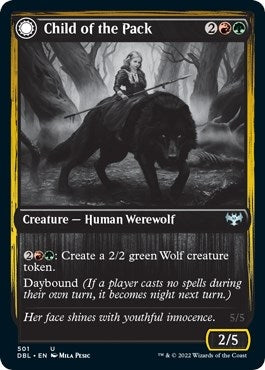 Child of the Pack (501) (Innistrad: Double Feature)
