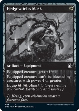 Hedgewitch's Mask (23) (Innistrad: Double Feature)