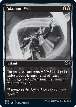 Adamant Will (268) (Innistrad: Double Feature)