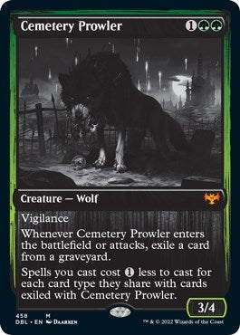 Cemetery Prowler (458) (Innistrad: Double Feature)