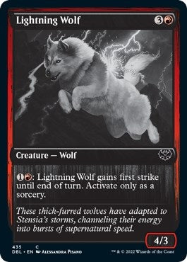 Lightning Wolf (435) (Innistrad: Double Feature)