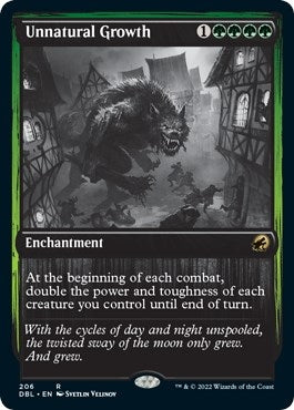 Unnatural Growth (206) (Innistrad: Double Feature)