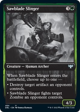 Sawblade Slinger (484) (Innistrad: Double Feature)