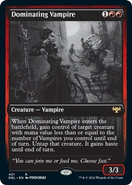Dominating Vampire (421) (Innistrad: Double Feature)