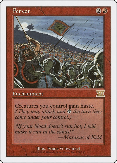 Fervor (174) (Classic Sixth Edition)