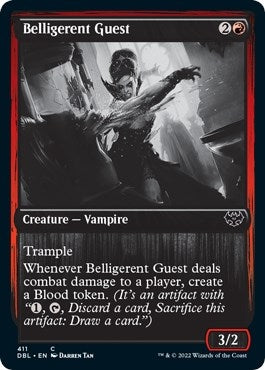 Belligerent Guest (411) (Innistrad: Double Feature)