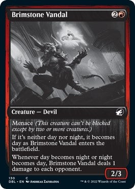 Brimstone Vandal (130) (Innistrad: Double Feature)