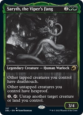 Saryth, the Viper's Fang (197) (Innistrad: Double Feature)