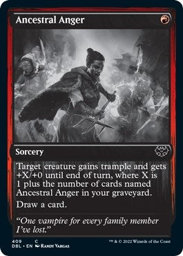 Ancestral Anger (409) (Innistrad: Double Feature)