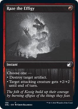 Raze the Effigy (156) (Innistrad: Double Feature)