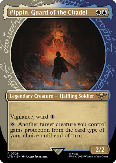 Pippin, Guard of the Citadel (LTR-326) - The Lord of the Rings: Tales of Middle-earth: (Showcase) (Borderless)