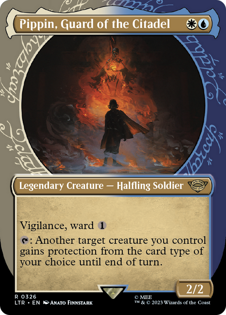 Pippin, Guard of the Citadel (LTR-326) - The Lord of the Rings: Tales of Middle-earth: (Showcase) (Borderless)