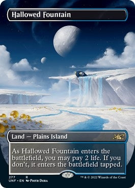 Hallowed Fountain (Borderless) (277) (Unfinity)