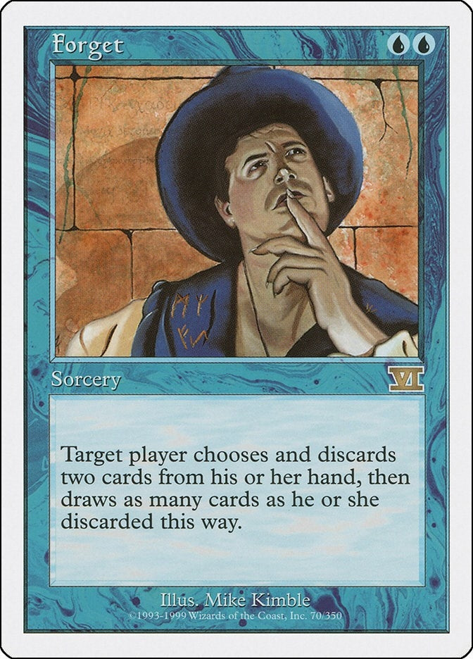 Forget (70) (Classic Sixth Edition)