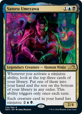 Satoru Umezawa (234) (Kamigawa: Neon Dynasty)