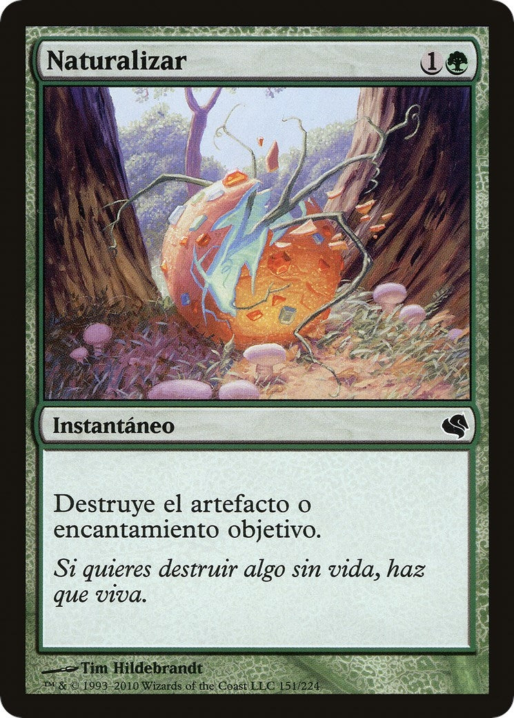 Naturalize (Spanish) - "Naturalizar" (151) (Magic Encyclopedia 2011 (Salvat))