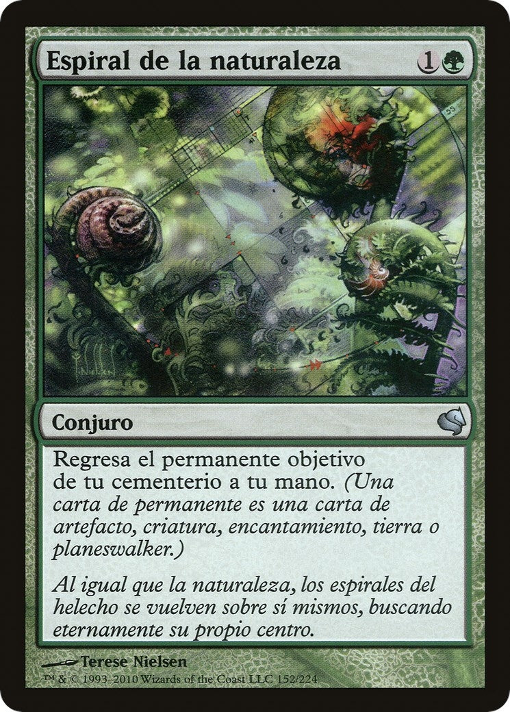 Nature's Spiral (Spanish) - "Espiral de la naturaleza" (152) (Magic Encyclopedia 2011 (Salvat))