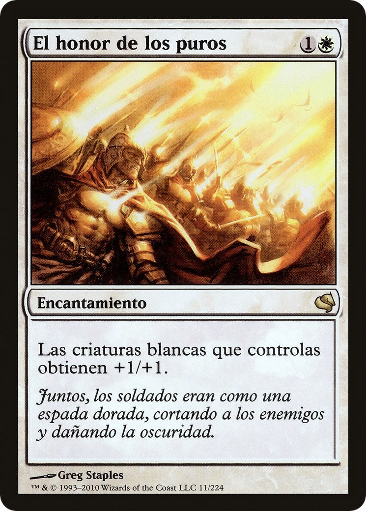 Honor of the Pure (Spanish) - "El honor de los puros" (11) (Magic Encyclopedia 2011 (Salvat))