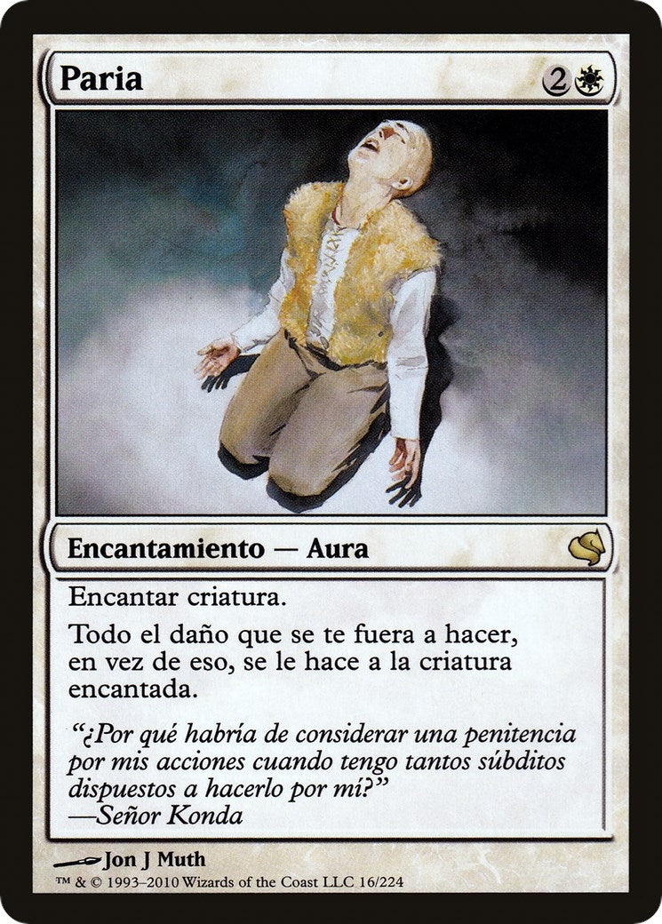 Pariah (Spanish) - "Paria" (16) (Magic Encyclopedia 2011 (Salvat))