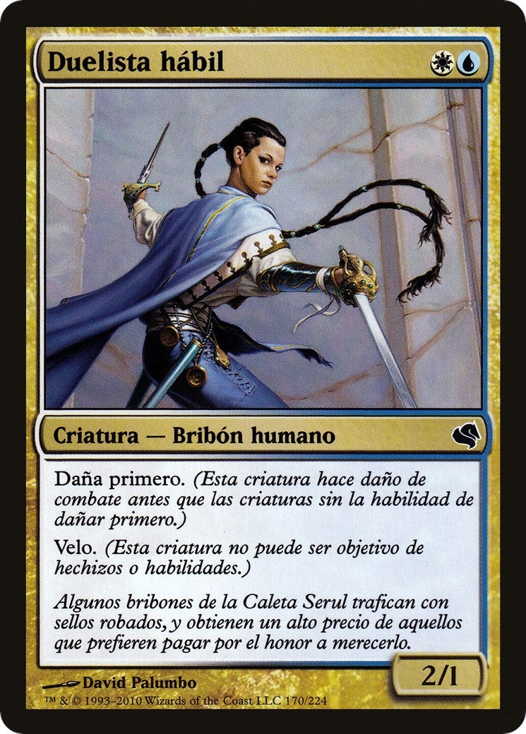 Deft Duelist (Spanish) - "Duelista habil" (170) (Magic Encyclopedia 2011 (Salvat))