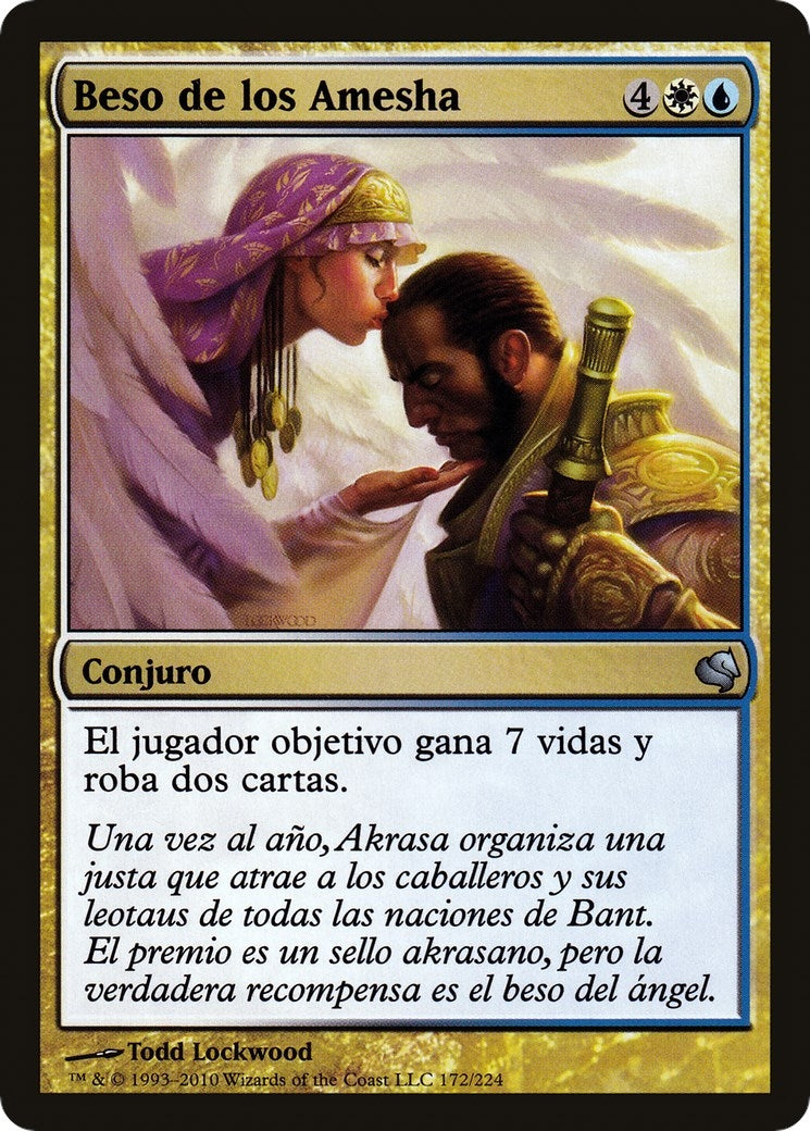 Kiss of the Amesha (Spanish) - "Beso de los Amesha" (172) (Magic Encyclopedia 2011 (Salvat))
