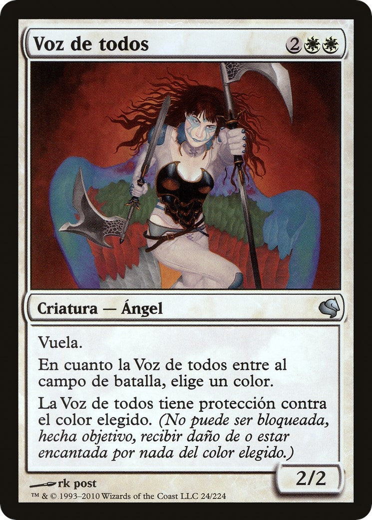 Voice of All (Spanish) - "Voz de todos" (24) (Magic Encyclopedia 2011 (Salvat))