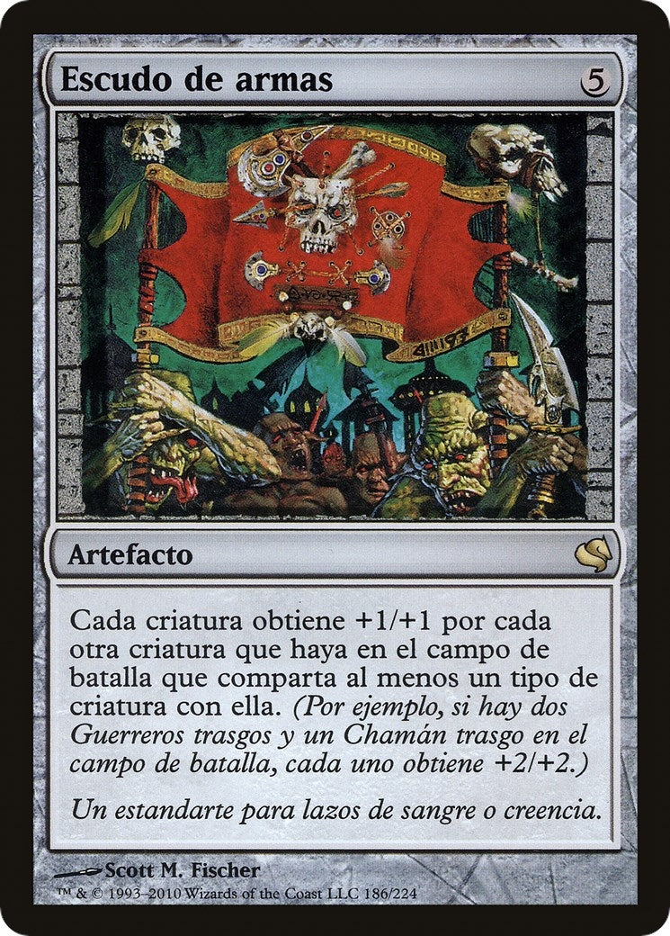 Coat of Arms (Spanish) - "Escudo de armas" (186) (Magic Encyclopedia 2011 (Salvat))