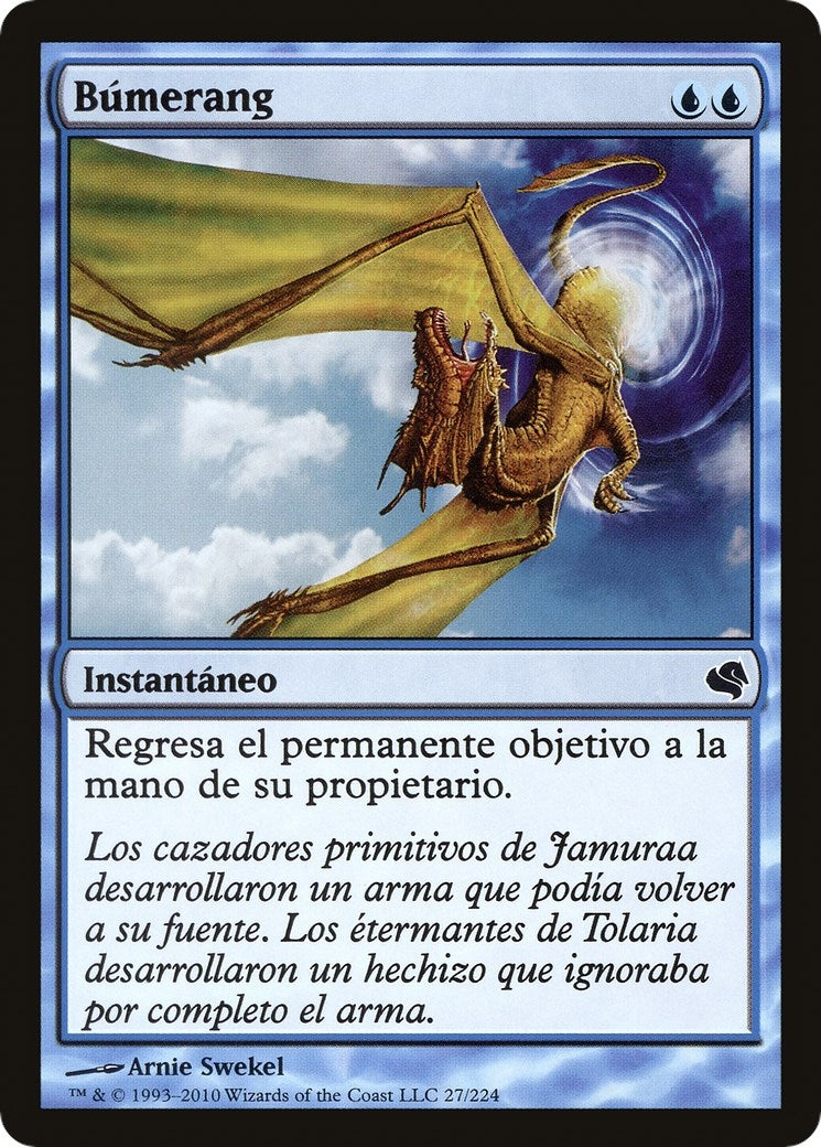 Boomerang (Spanish) - "Bumerang" (27) (Magic Encyclopedia 2011 (Salvat))