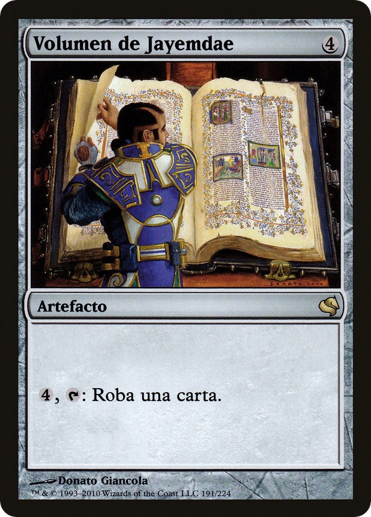 Jayemdae Tome (Spanish) - "Volumen de Jayemdae" (191) (Magic Encyclopedia 2011 (Salvat))