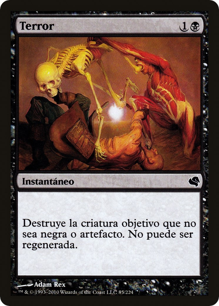 Terror (Spanish) - "Terror" (85) (Magic Encyclopedia 2011 (Salvat))