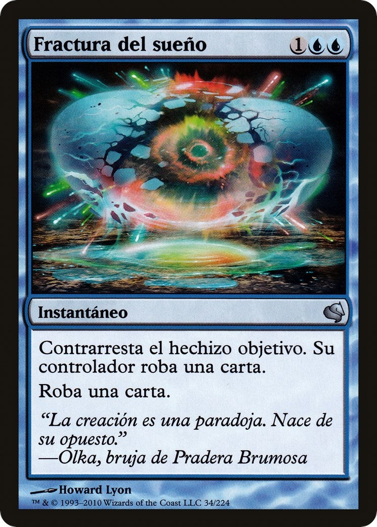 Dream Fracture (Spanish) - "Fractura del sueno" (34) (Magic Encyclopedia 2011 (Salvat))