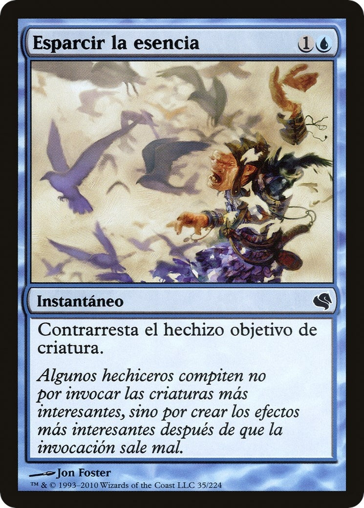 Essence Scatter (Spanish) - "Esparcir la esencia" (35) (Magic Encyclopedia 2011 (Salvat))