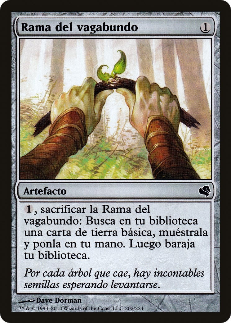 Wanderer's Twig (Spanish) - "Rama del vagabundo" (202) (Magic Encyclopedia 2011 (Salvat))