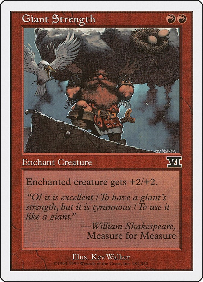 Giant Strength (181) (Classic Sixth Edition)