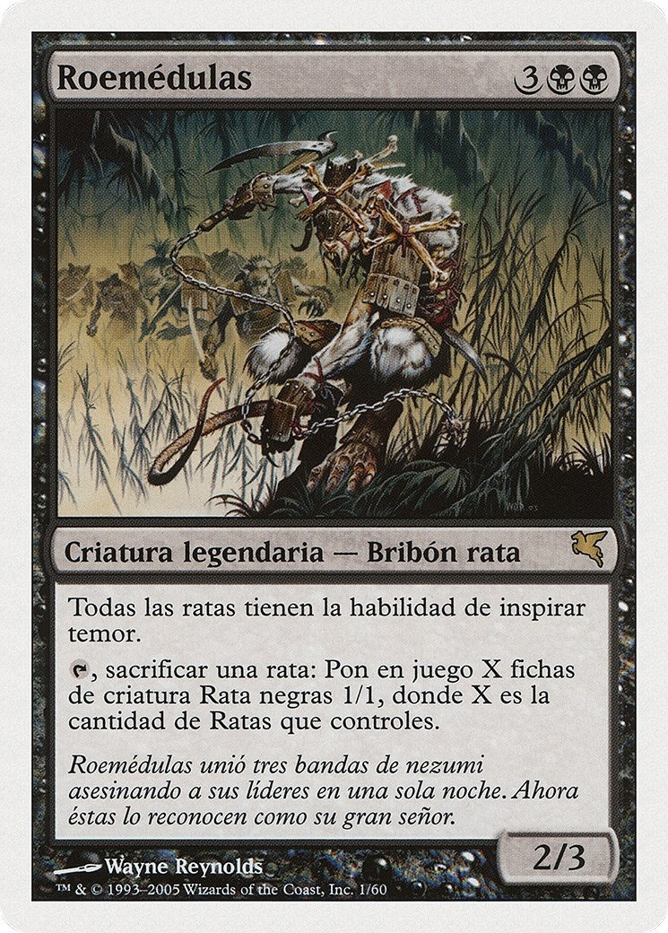 Marrow-Gnawer (Spanish) - "Roemedulas" (A1) (Magic Encyclopedia 2005 (Salvat/Hachette))