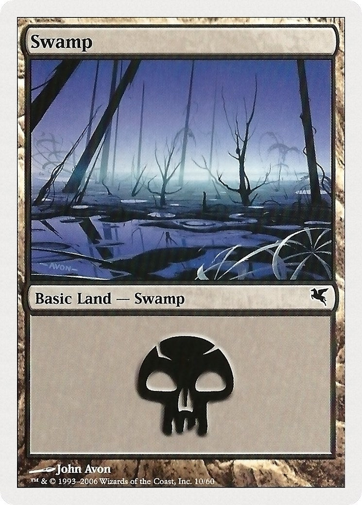 Swamp (10) (10) (Magic Encyclopedia 2005 (Salvat/Hachette))