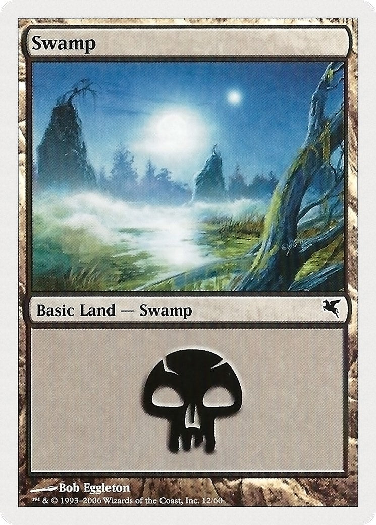 Swamp (12) (12) (Magic Encyclopedia 2005 (Salvat/Hachette))