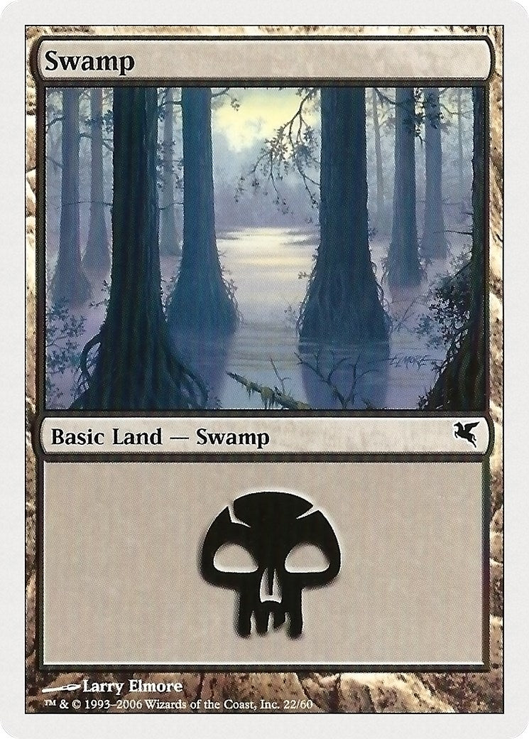 Swamp (22) (22) (Magic Encyclopedia 2005 (Salvat/Hachette))