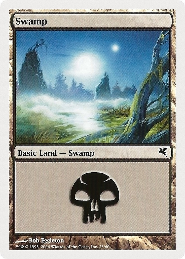 Swamp (23) (23) (Magic Encyclopedia 2005 (Salvat/Hachette))