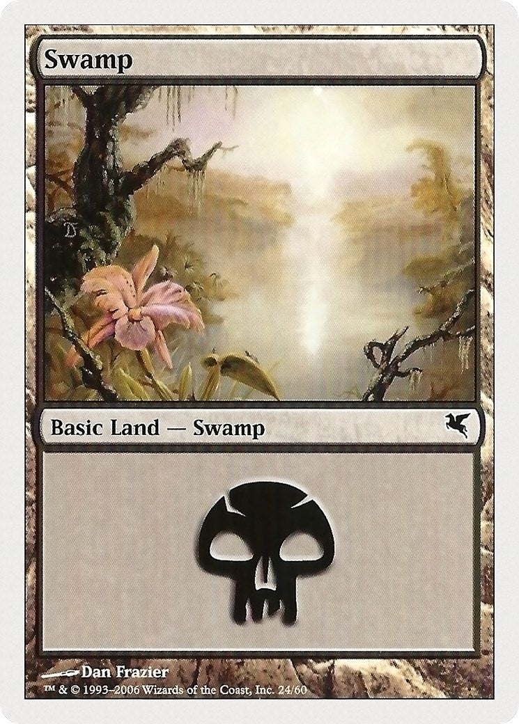 Swamp (24) (24) (Magic Encyclopedia 2005 (Salvat/Hachette))