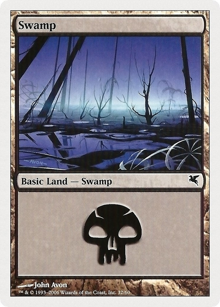 Swamp (32) (32) (Magic Encyclopedia 2005 (Salvat/Hachette))