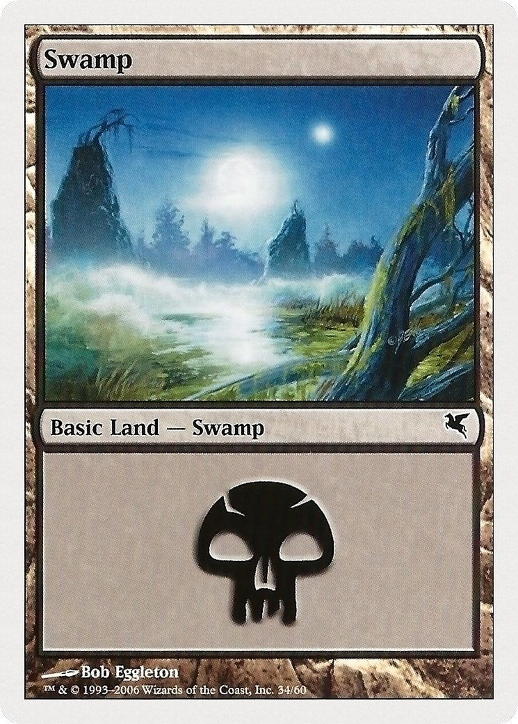 Swamp (34) (34) (Magic Encyclopedia 2005 (Salvat/Hachette))